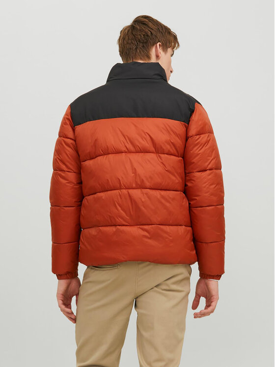 Jack & Jones Jack & Jones Kurtka zimowa 12235860 Pomarańczowy Regular Fit