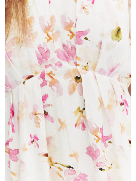 TATUUM TATUUM Sukienka codzienna SOFIYA Biały Flare Fit