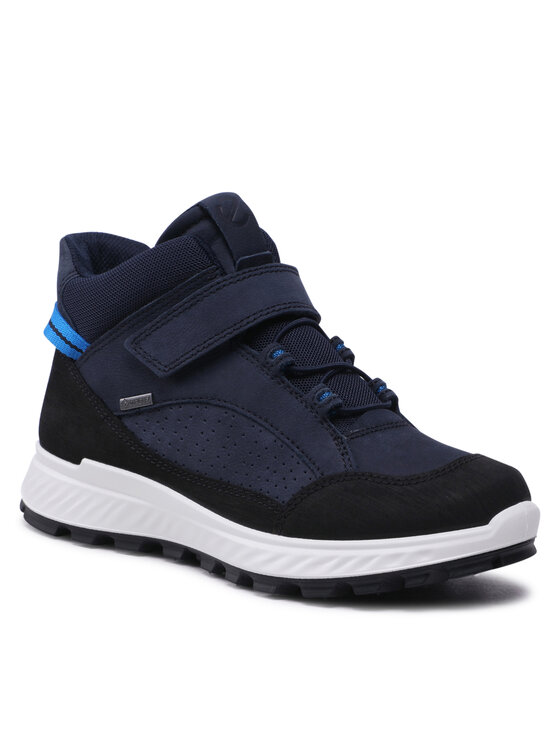 ECCO ECCO Sneakersy GORE-TEX Exostrike Kids 76194360159 Tmavomodrá