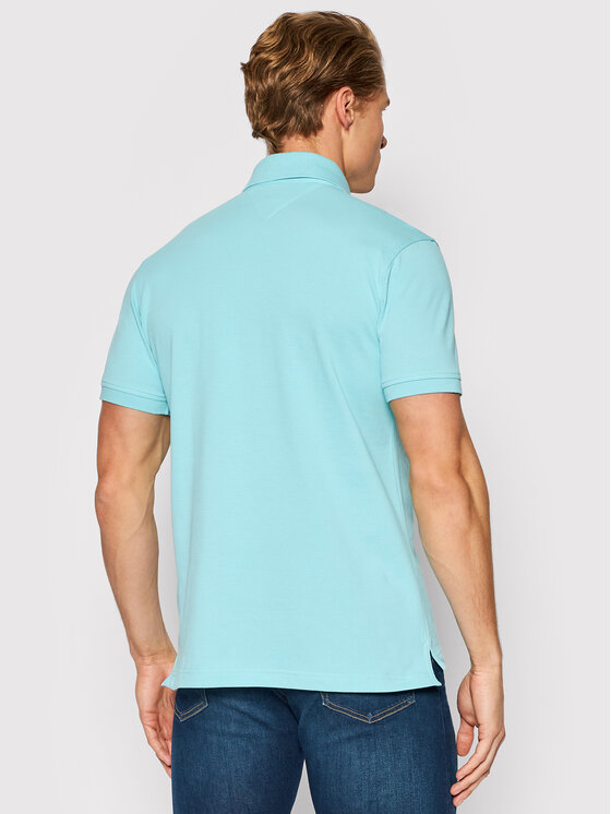 Tommy Hilfiger Tommy Hilfiger Polo 1985 MW0MW17771 Plava Slim Fit