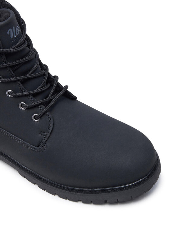 Mjuka Mjuka Schnürstiefeletten NWINN301C Schwarz
