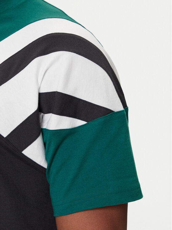 adidas adidas T-Shirt Archive Cutline JX3075 Zielony Loose Fit