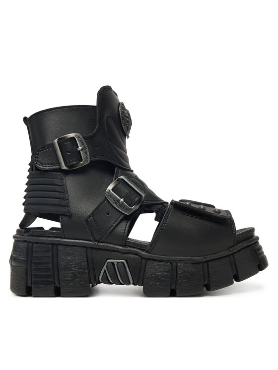 NEW ROCK NEW ROCK Sandalen M-S106-V2 Schwarz