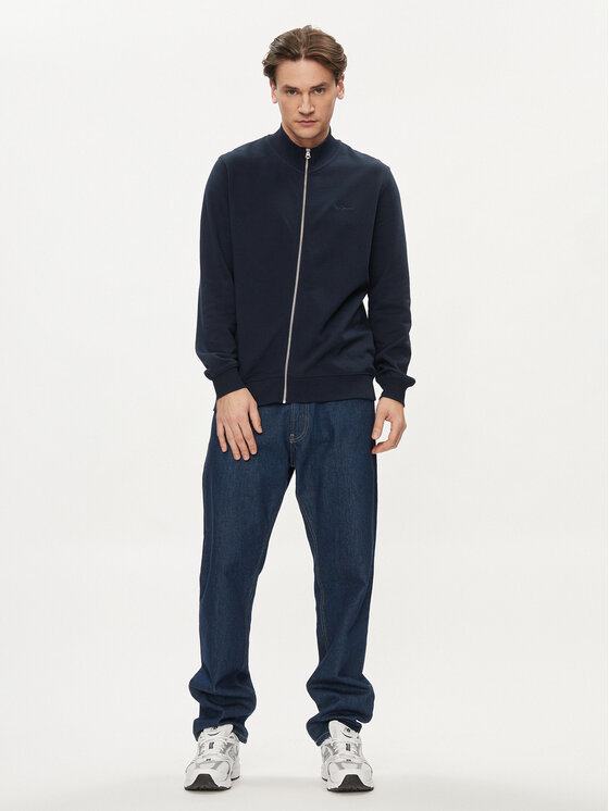 Pepe Jeans Pepe Jeans Mikina Russell PM582671 Tmavomodrá Regular Fit
