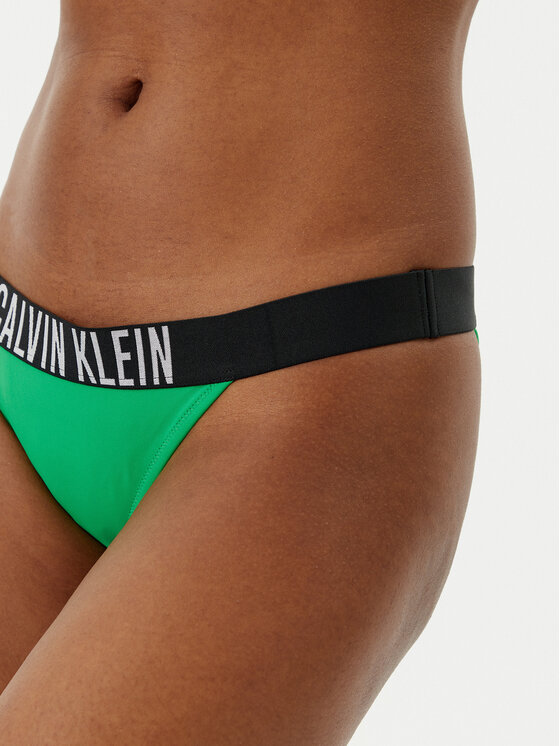 Calvin Klein Swimwear Calvin Klein Swimwear Dół od bikini KW0KW02857 Zielony