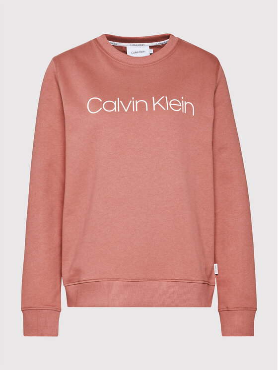 Calvin Klein Calvin Klein Світшот Core Logo Ls K20K202157 Рожевий Regular Fit