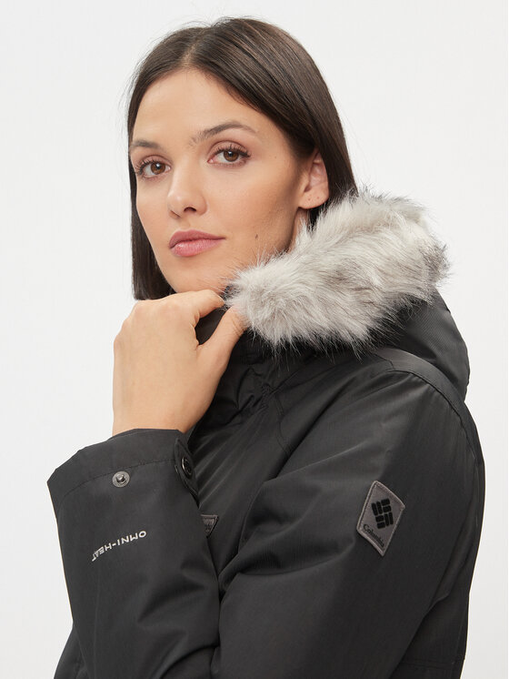 Columbia Columbia Zimní bunda Suttle Mountain™ Long Insulated Jacket Černá Regular Fit