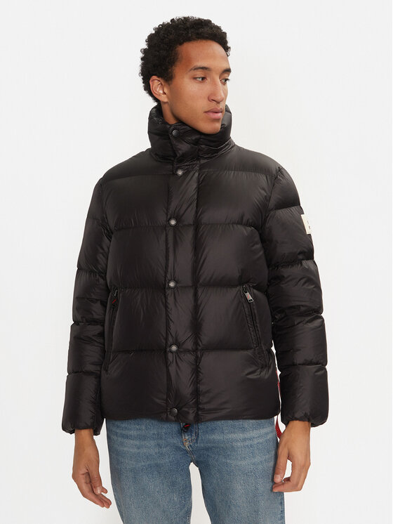 AFTER LABEL AFTER LABEL Μπουφάν πουπουλένιο Chamonix A00015 Μαύρο Regular Fit