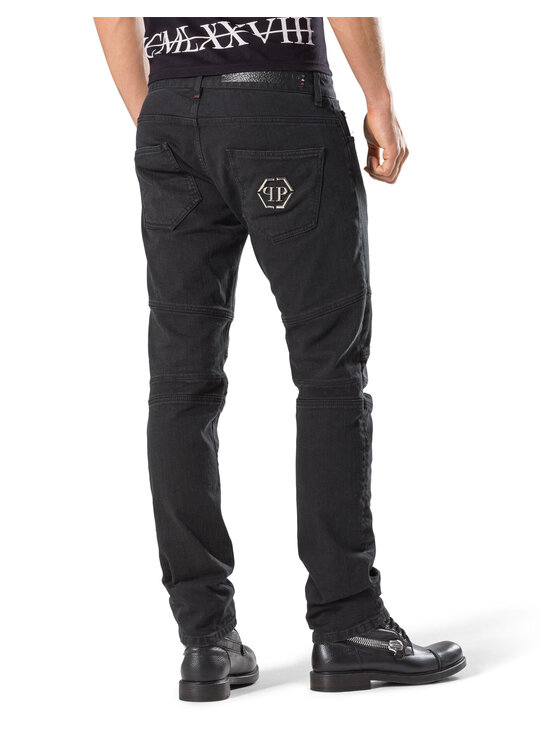 PHILIPP PLEIN PHILIPP PLEIN Jeansy 30807 Czarny Skin Fit