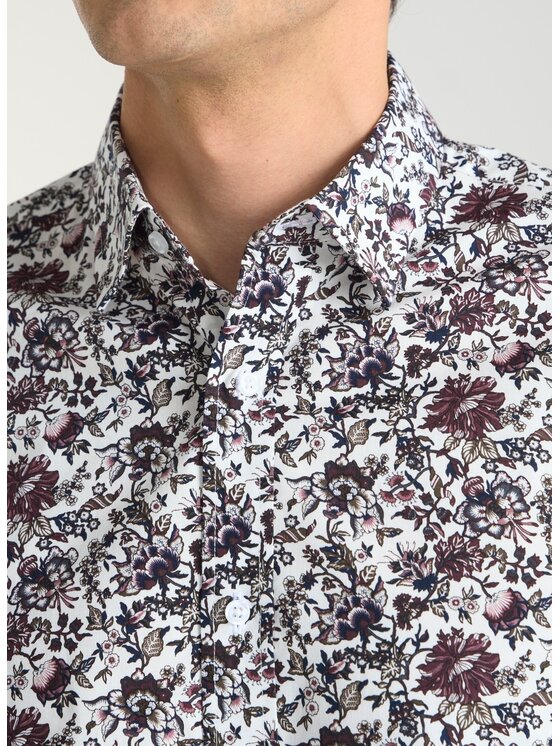 Pako Lorente Pako Lorente Koszula P24SF-1X-015 Biały Slim Fit