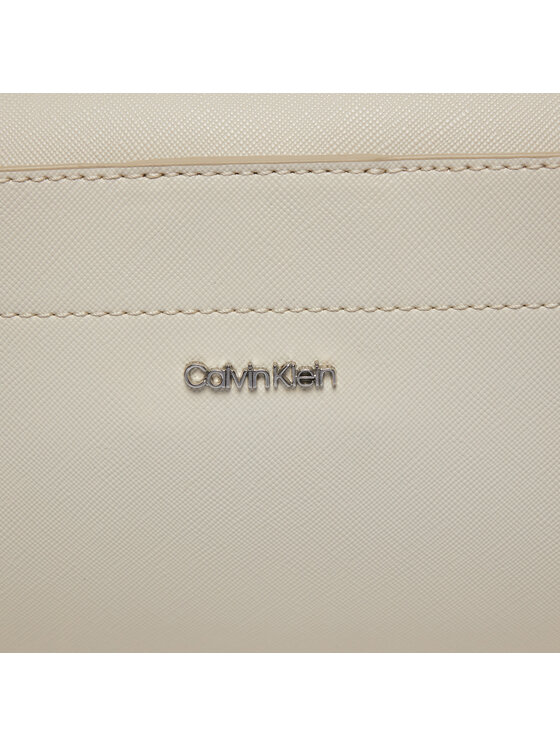 Calvin Klein Calvin Klein Сумка Business Shoulder Bag_Saffiano K60K611680 Écru