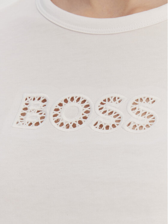 BOSS BOSS T-Shirt Eventsa11 50562055 Biały Slim Fit
