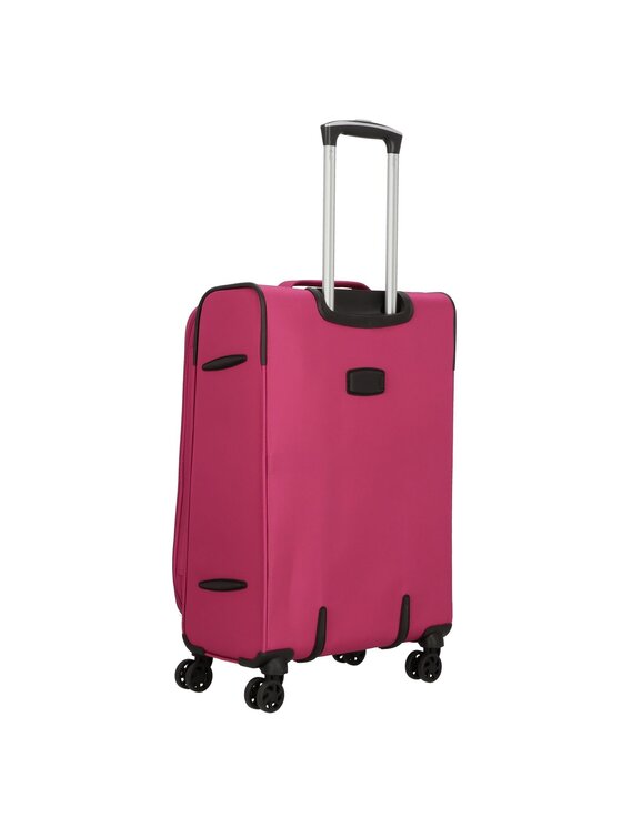 D&N D&N Komplet walizek 162295 Różowy