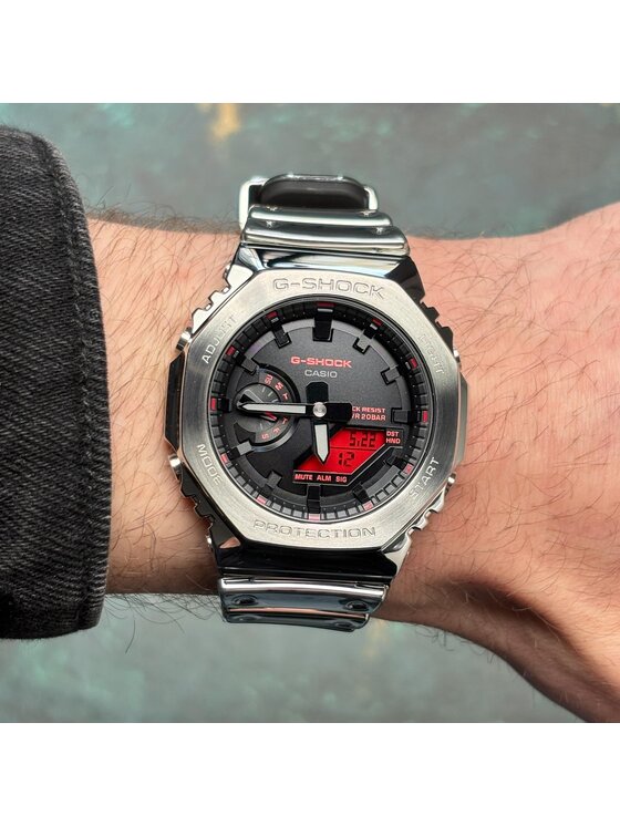Casio Casio Zegarek GM-2100YRA-8AER Szary