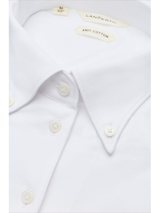 Lancerto Lancerto Koszula Morandi Slim KO073126000064 Biały Slim Fit
