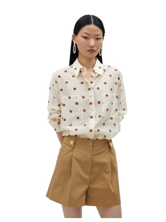 Lola Casademunt by Maite Lola Casademunt by Maite Blusa ms2515026 Beige Regular Fit