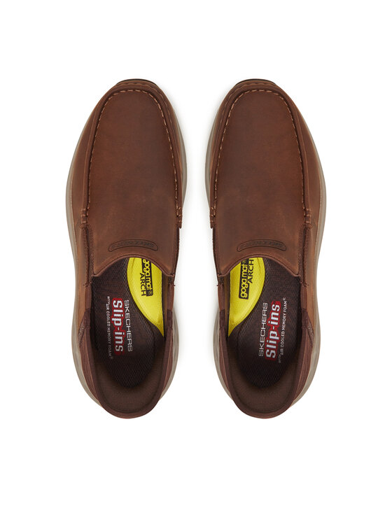 Skechers Skechers Półbuty Oswin 204866 Brązowy
