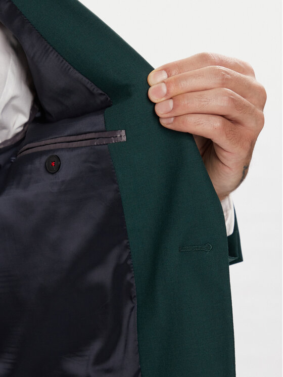HUGO HUGO Kostiumas Arti-Hesten253X 50544524 Žalia Extra Slim Fit