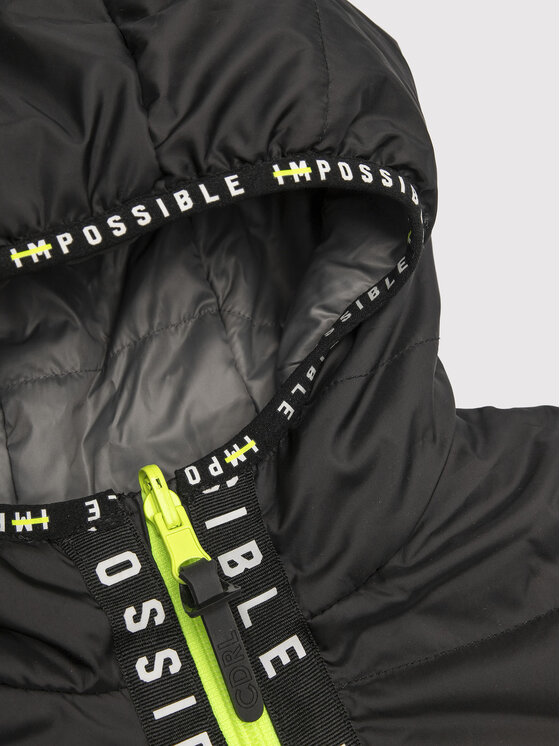 Coccodrillo Coccodrillo Демісезонна куртка ZC1152501NIG Чорний Regular Fit