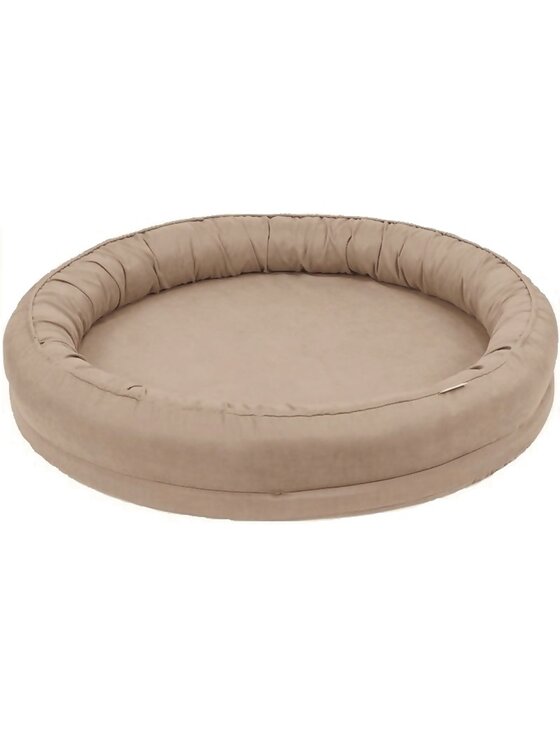 Cotton&Sweets Cotton&Sweets Gniazdo Gniazdko Junior Basic bez falbanki Cappuccino Beżowy