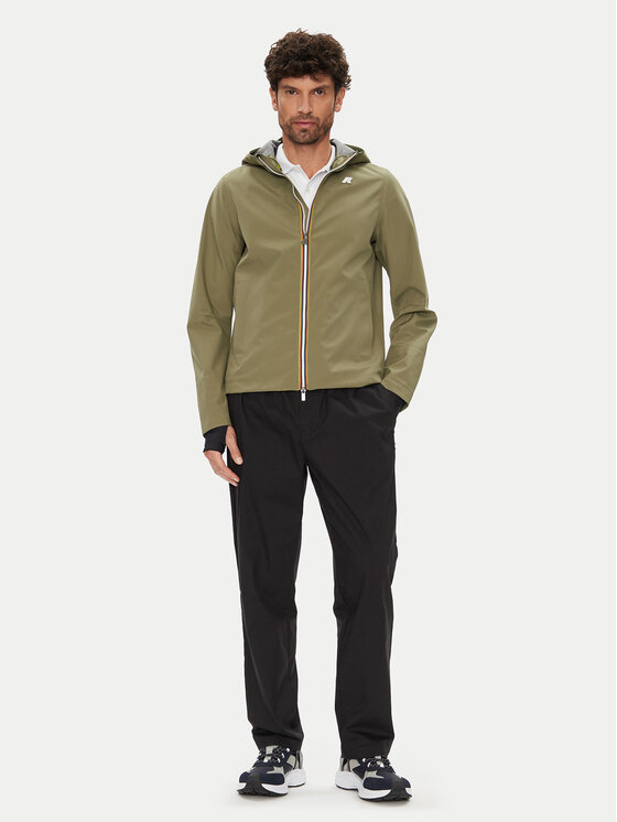 K-Way K-Way Vodootporna jakna Jacko K5123GW Zelena Regular Fit