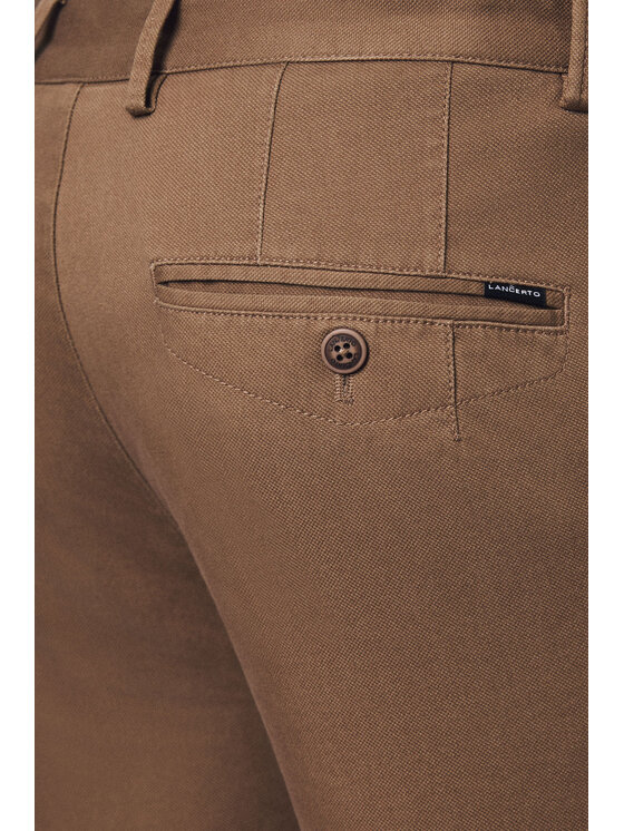Lancerto Lancerto Chinosy Mikkeli SP082125000014 Beżowy Regular Fit
