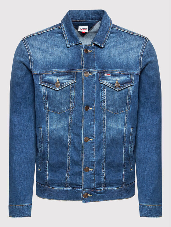 Tommy Jeans Tommy Jeans Jeansová bunda DM0DM10244 Modrá Regular Fit