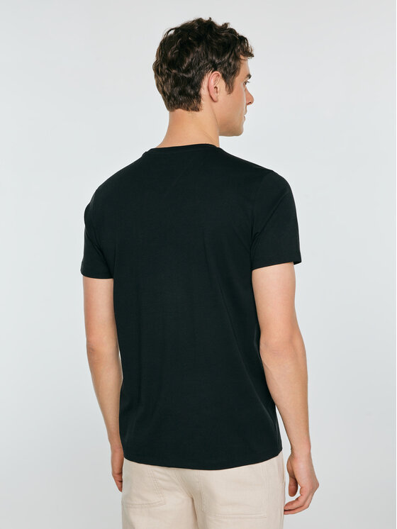 BIG STAR BIG STAR T-Shirt TOMS Czarny Basic Fit