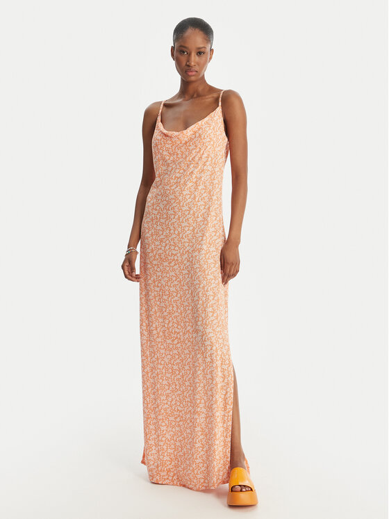 Roxy Roxy Letní šaty Semi Tropic ERJWD03912 Oranžová Regular Fit