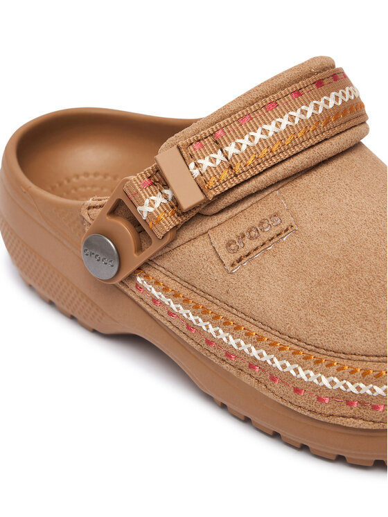 Crocs Crocs Παντόφλες Crafted clog 213988 Καφέ