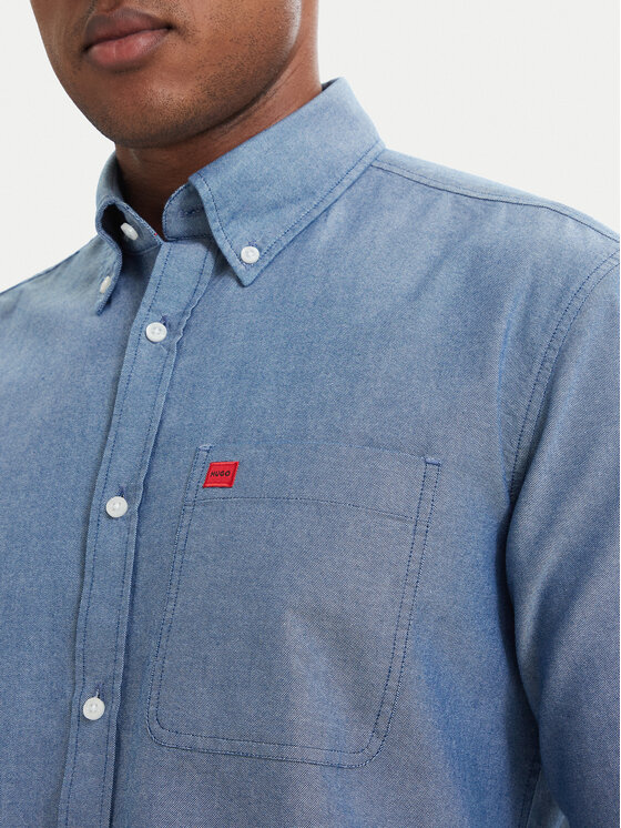 HUGO HUGO Ing Evito 50479302 Kék Slim Fit