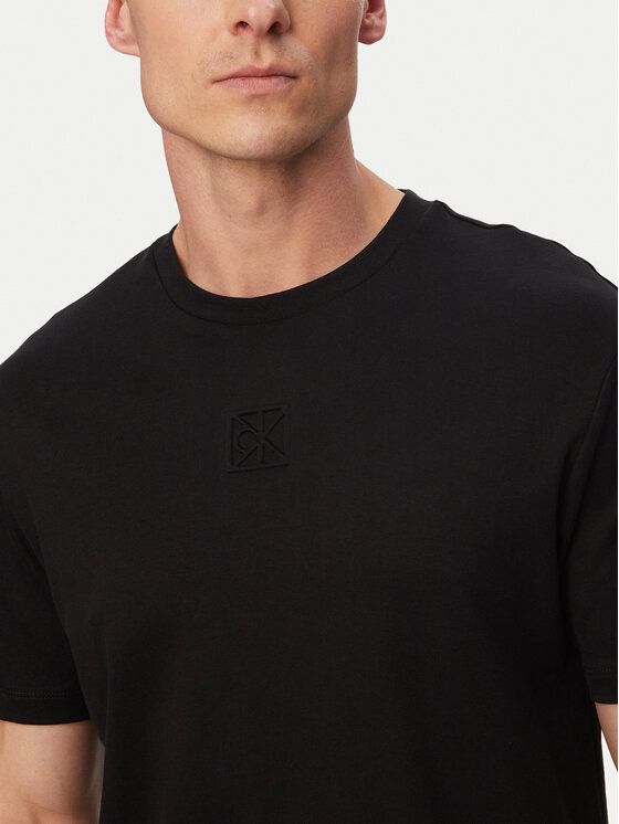 Calvin Klein Calvin Klein T-shirt LV04LF243G Crna Regular Fit