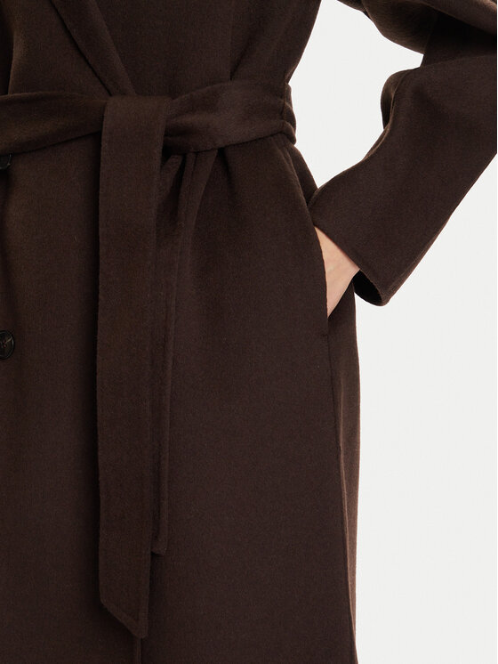 Marc O'Polo Marc O'Polo Вовняне пальто 508 0051 71127 Коричневий Relaxed Fit