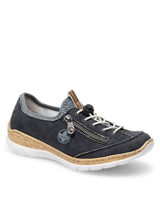 Rieker Rieker Sneakersy N4263-16 Granatowy