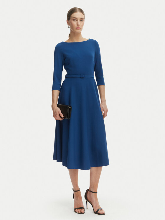 Rinascimento Rinascimento Coctailkleid CFC0127892003 Blau Regular Fit