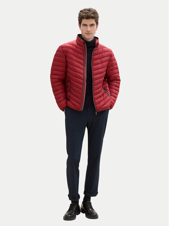 Tom Tailor Tom Tailor Prijelazna jakna 1041311 Crvena Regular Fit