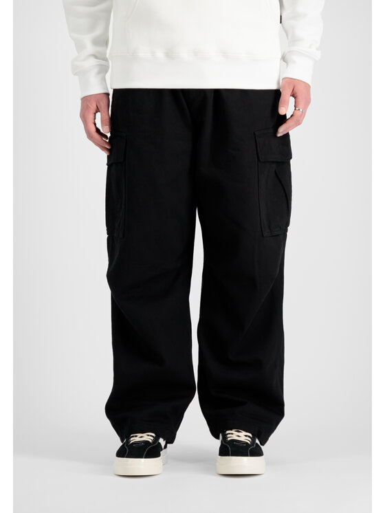 Alpha Industries Alpha Industries Spodnie cargo Aircraft Pant Czarny Relaxed Fit