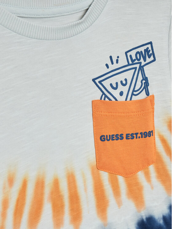 Guess Guess T-Shirt N3GI07 K6XN3 Kolorowy Regular Fit