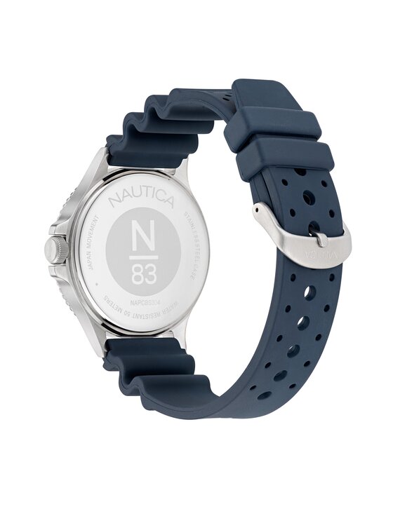 Nautica Nautica Zegarek NAPCBS304 Srebrny