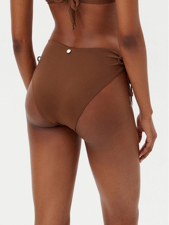Max Mara Beachwear Max Mara Beachwear Dół od bikini Sandra 2516821109 Brązowy