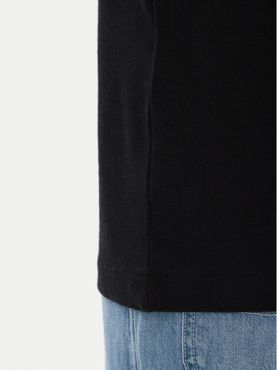 DC DC T-krekls ADYKT03246 Melns Regular Fit