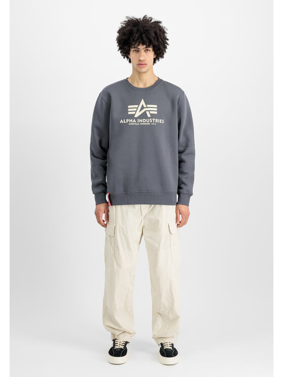 Alpha Industries Alpha Industries Bluza AI.178302-136-XXL Szary Basic Fit