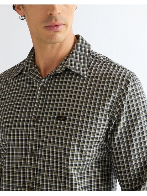 Wrangler Wrangler Koszula 1 PKT SHIRT Kolorowy Regular Fit