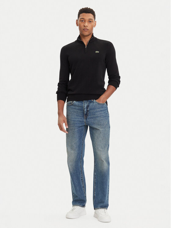 Lacoste Lacoste Pulover AH1980 Negru Classic Fit