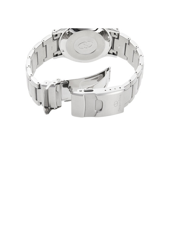 Orient Star Orient Star Zegarek RE-AU0302L00B Srebrny
