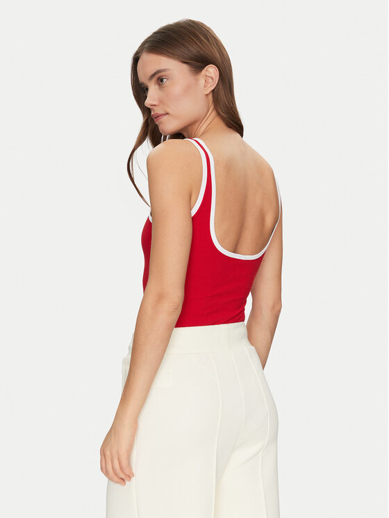 adidas adidas Bodi adicolor 3-Stripes JD4632 Crvena Slim Fit