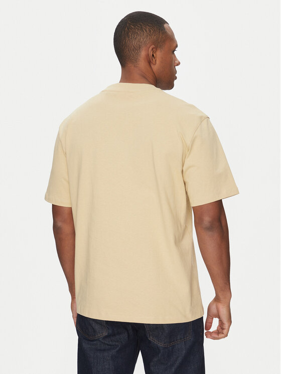 HUGO HUGO T-Shirt Dapolino 50488330 Beżowy Relaxed Fit