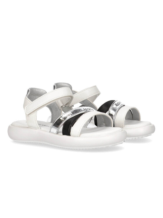 Calvin Klein Jeans Calvin Klein Jeans Sandały V3A2-80204-0193Y125 Biały