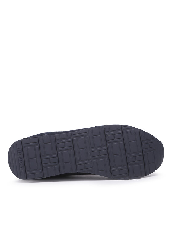 Tommy Hilfiger Tommy Hilfiger Sneakersy Core Eva Runner Corporate Lea FM0FM04397 Tmavomodrá