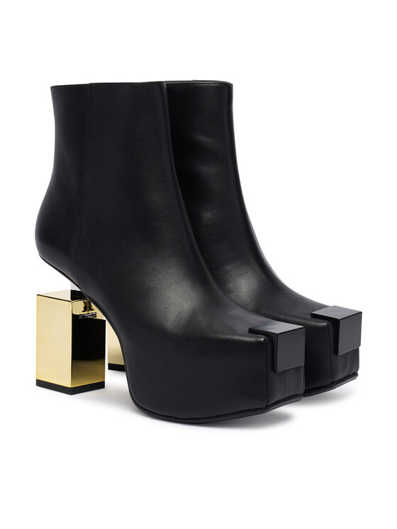 United Nude United Nude Botine Cubist Bootie 109430116 Negru